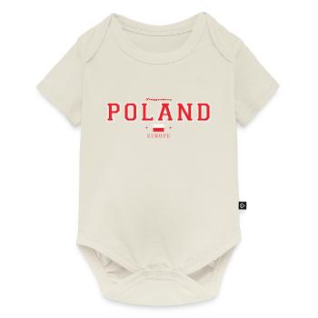 Poland - Baby Premium short-sleeve bodysuit - off white - Front