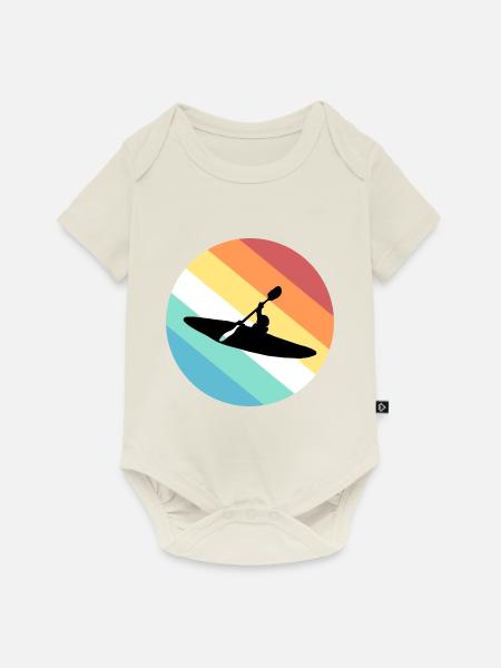 Kayak - Baby Premium Kurzarmbody - Naturweiß