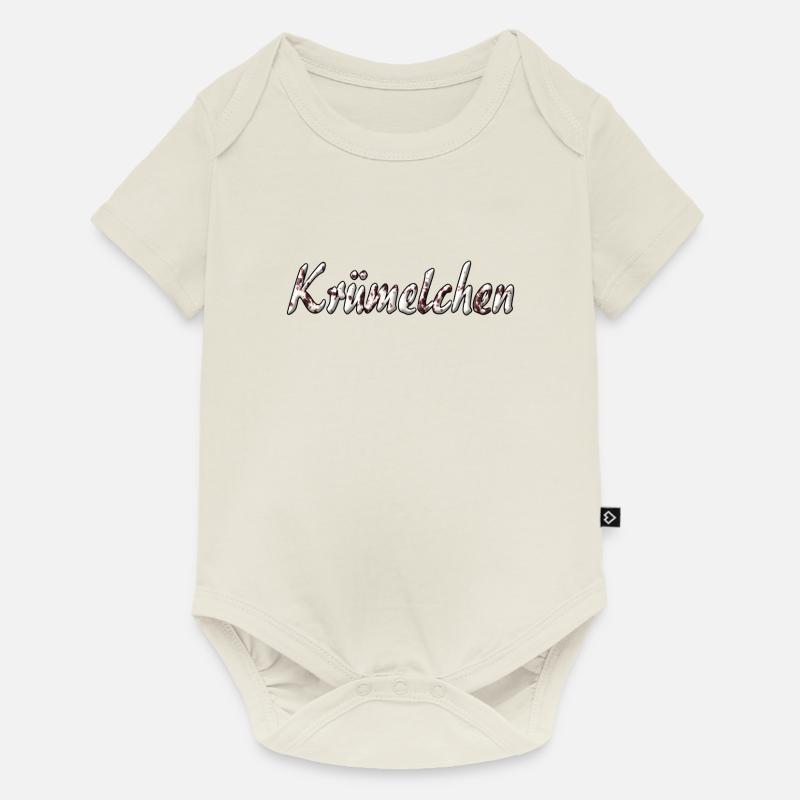 kruemelchen - Baby Premium Kurzarmbody - Naturweiß
