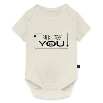 new you - Baby Premium short-sleeve bodysuit - off white - Front