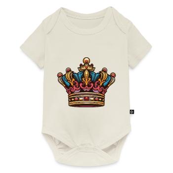 Crown Majesty Crown - Baby Premium short-sleeve bodysuit - off white - Front