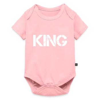 Roi - Body à manches courtes Premium Bébé - rose - Devant