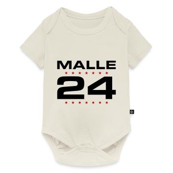 Malle 24 Mallorca - Body à manches courtes Premium Bébé - blanc cassé - Devant