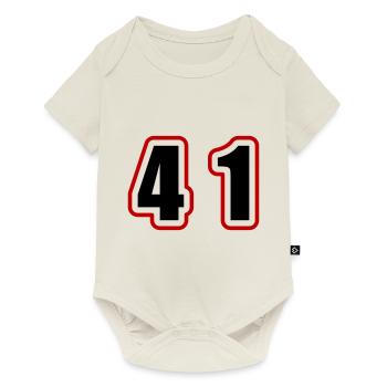 41 Number College - Baby Premium short-sleeve bodysuit - off white - Front