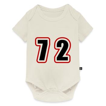 72 Number College - Baby Premium short-sleeve bodysuit - off white - Front
