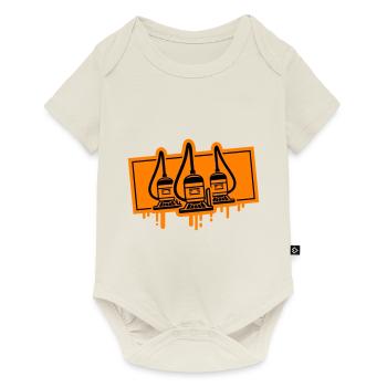 Vacuum Cleaner Icon - Baby Premium short-sleeve bodysuit - off white - Front
