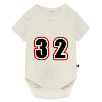 32 Number College - Baby Premium short-sleeve bodysuit - off white - Front