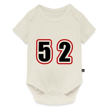 53 Number College - Baby Premium short-sleeve bodysuit - off white - Front