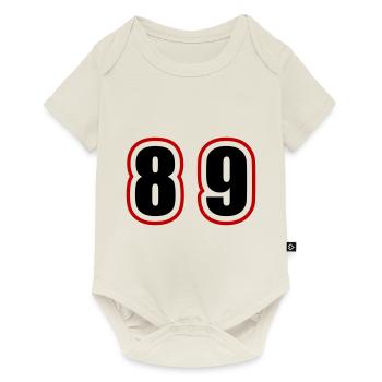89 Number College - Baby Premium short-sleeve bodysuit - off white - Front