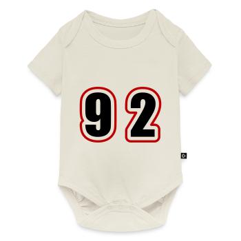 92 Number College - Baby Premium short-sleeve bodysuit - off white - Front
