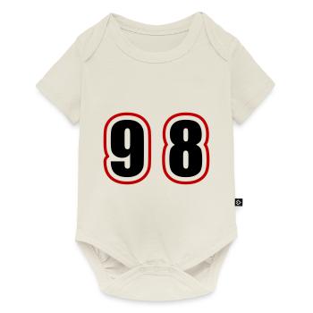 98 Number College - Baby Premium short-sleeve bodysuit - off white - Front