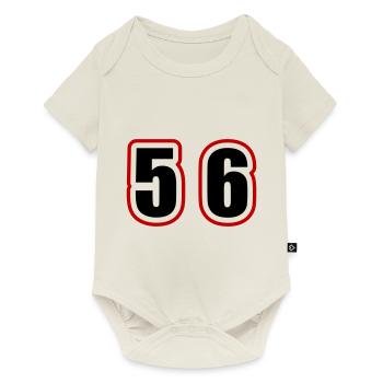 56 Number College - Baby Premium short-sleeve bodysuit - off white - Front