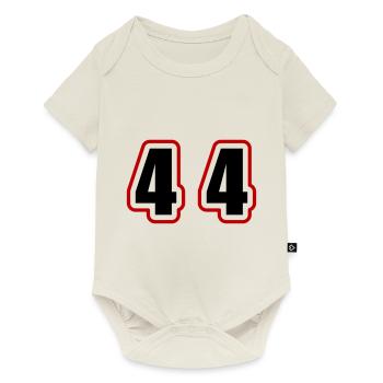 44 Number College - Baby Premium short-sleeve bodysuit - off white - Front