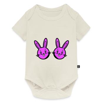 Easter Bunny Easter - Baby Premium short-sleeve bodysuit - off white - Front