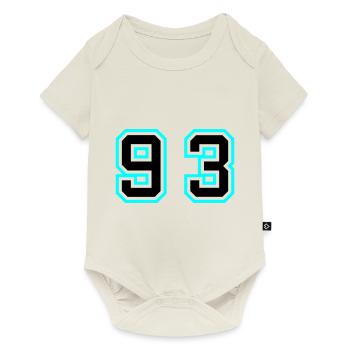 93 Number Symbol - Baby Premium short-sleeve bodysuit - off white - Front
