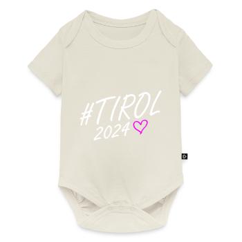 Tyrol 2024 Heart Journey - Baby Premium short-sleeve bodysuit - off white - Front