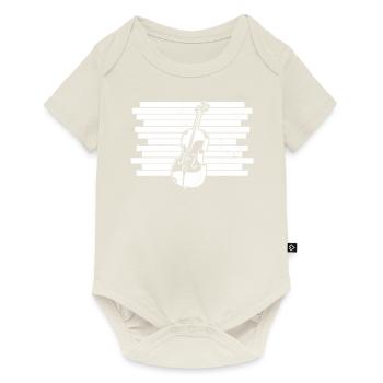 Cello cello player cellist - Baby Premium short-sleeve bodysuit - off white - Front