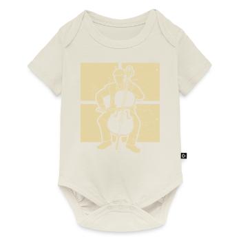 Cello cello player cellist - Baby Premium short-sleeve bodysuit - off white - Front