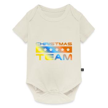 Christmas Crew Colorful - Baby Premium short-sleeve bodysuit - off white - Front