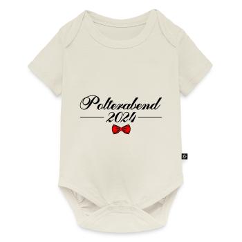 Polterabend 2024 - Baby Premium Kurzarmbody - Naturweiß - Vorne