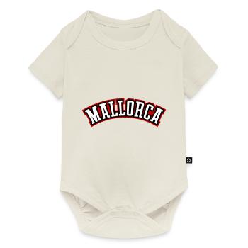 Mallorca Lettering - Baby Premium short-sleeve bodysuit - off white - Front