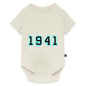 1941 Year Birthday - Baby Premium short-sleeve bodysuit - off white - Front