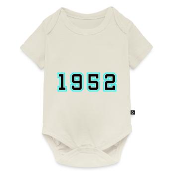 1952 Year Birthday - Baby Premium short-sleeve bodysuit - off white - Front