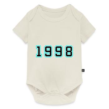 1998 Year Birthday - Baby Premium short-sleeve bodysuit - off white - Front