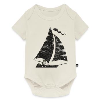 Sailboat Sailing Sailors - Baby Premium short-sleeve bodysuit - off white - Front