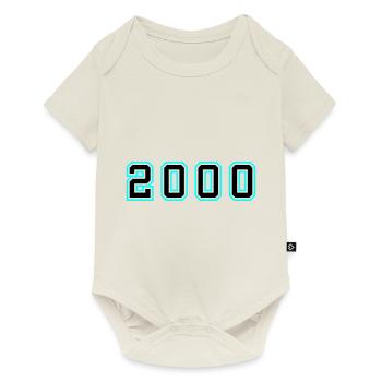 2000 Year Birthday - Baby Premium short-sleeve bodysuit - off white - Front