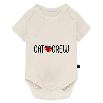 Cat Crew - Baby Premium short-sleeve bodysuit - off white - Front