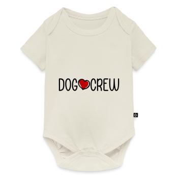 Équipage de chiens - Body à manches courtes Premium Bébé - blanc cassé - Devant