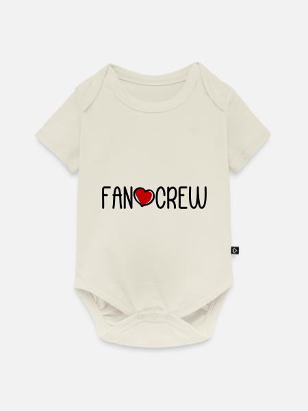 Fan Club - Baby Premium Kurzarmbody - Naturweiß