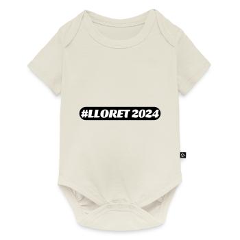 Lloret De Mar 2024 - Body à manches courtes Premium Bébé - blanc cassé - Devant