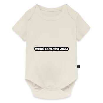 Amsterdam 2024 - Baby Premium short-sleeve bodysuit - off white - Front