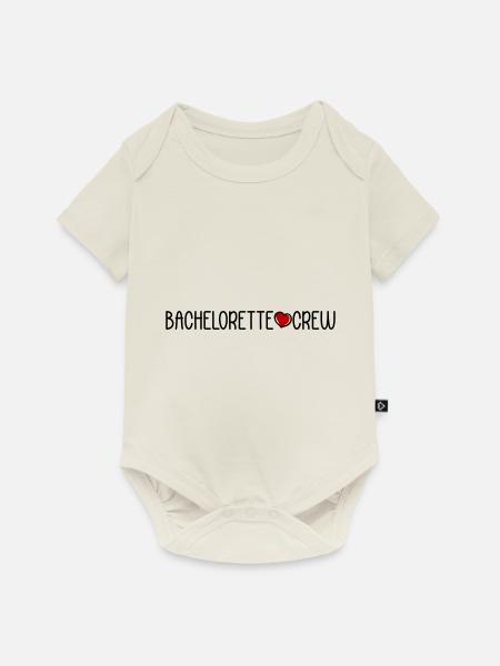 Bachelorette Crew - Baby Premium Kurzarmbody - Naturweiß