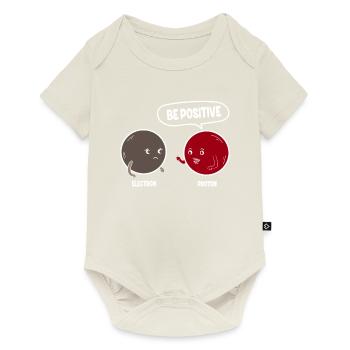 Proton Electron Be Positive - Be Positive - Baby Premium short-sleeve bodysuit - off white - Front