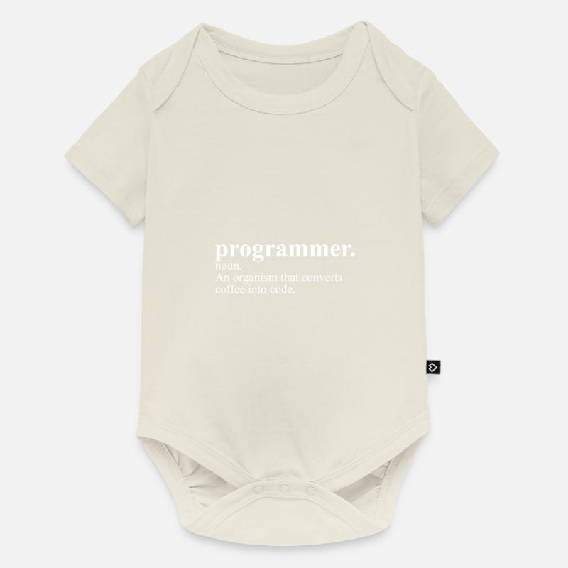 Programmierer-Definition - Baby Premium Kurzarmbody - Naturweiß