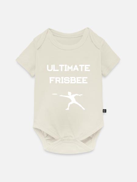 Ultimate Frisbee - Baby Premium Kurzarmbody - Naturweiß