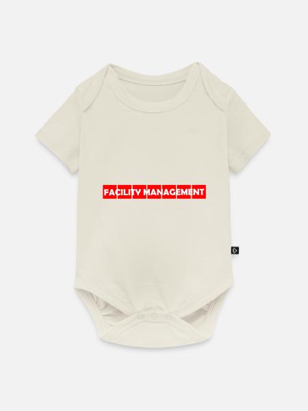 Hausmeister - Baby Premium Kurzarmbody - Naturweiß
