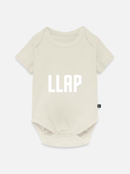llap - Baby Premium Kurzarmbody - Naturweiß
