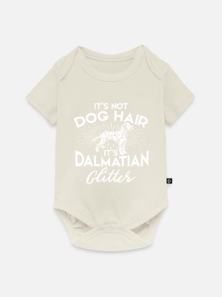 dalmatiner - Baby Premium Kurzarmbody - Naturweiß