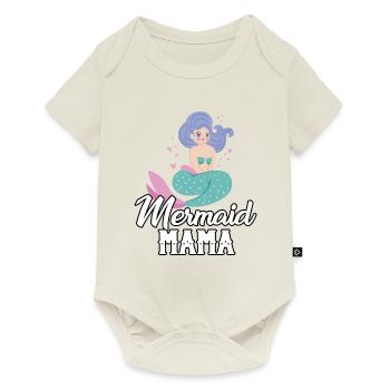 Sea Maid Mama - Baby Premium Kurzarmbody - Naturweiß - Vorne