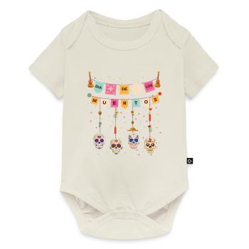 Dia de los muertos Mexico sugar skull day dead - Baby Premium short-sleeve bodysuit - off white - Front