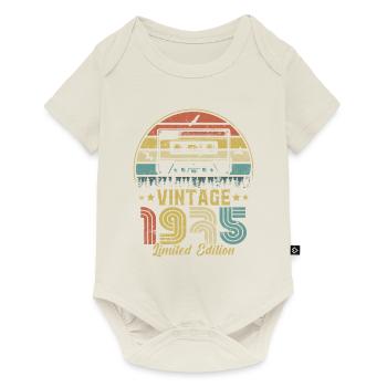 Cassette vintage 1975 - Body à manches courtes Premium Bébé - blanc cassé - Devant