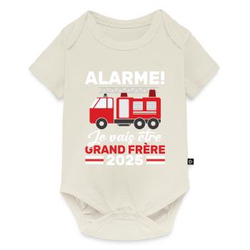 I'm going to be Big Brother 2025 / Future Big Brother - Baby Premium short-sleeve bodysuit - off white - Front