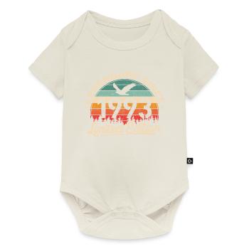 Légendaire depuis 1993 Vintage Cadeau Anniversaire - Body à manches courtes Premium Bébé - blanc cassé - Devant