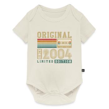 Original né 2004 Vintage cadeau d’anniversaire - Body à manches courtes Premium Bébé - blanc cassé - Devant