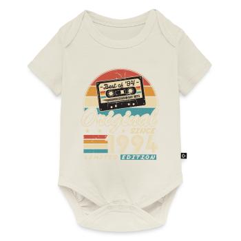 Original depuis 1994 Vintage cadeau d’anniversaire - Body à manches courtes Premium Bébé - blanc cassé - Devant
