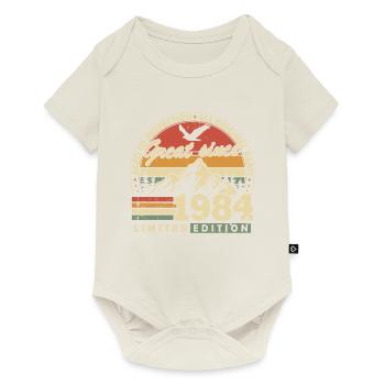 Great Since 1984 Vintage Vintage Birthday - Baby Premium short-sleeve bodysuit - off white - Front